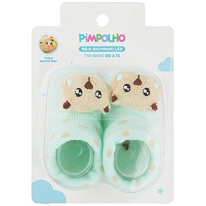 MEIA PIMPOLHO BICHINHO LED VERDE 00 A 15