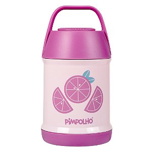 POTE TERMICO PIMPOLHO FRUTAS ROXO