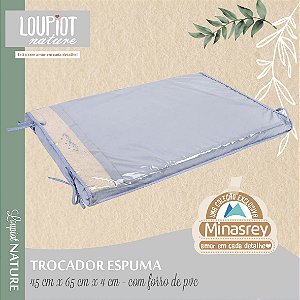 TROCADOR ANATOMICO LOUPIOT NATURE AZUL