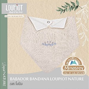 BABADOR BANDANA LOUPIOT NATURE AZUL