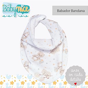 BABADOR BANDANA BABY NICE URSINHO