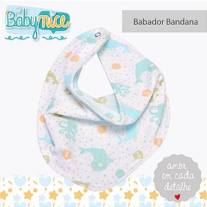 BABADOR BANDANA BABY NICE BALEIA