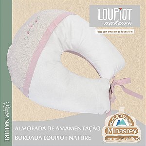 ALMOFADA AMAMENTACAO LOUPIOT NATURE ROSE