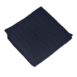MANTA TRICOT CIA DO NENEM MARINHO