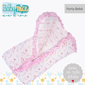 PORTA BEBE BABY NICE GIRAFA