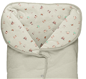 PORTA BEBE BUBLIM MALLHAS FAZENDINHA