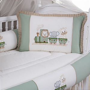KIT DE BERCO MARIANA BABY LUXO - RAVI VERDE