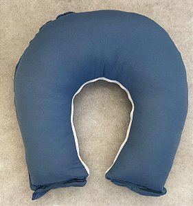 ALMOFADA DE AMAMENTACAO PREMIUM - AZUL TOPAZIO