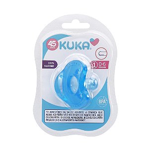 CHUPETA KUKA SOFT COMFORT AZUL TAMANHO1