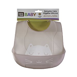 BABADOR BABY PEGA MIGALHAS SILICONE ROSA