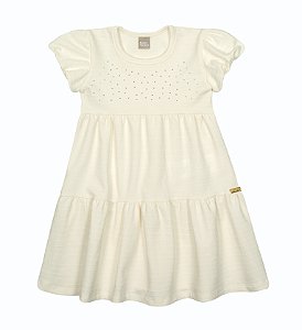 VESTIDO KIKO KIKA 13942 OFF WHITE GRANDE