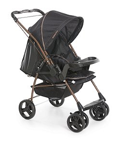 CARRINHO GALZERANO MILANO REVERSIVEL PRETO COBRE