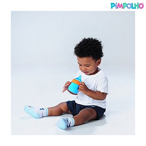 COPO MAMADEIRA MUSICAL PIMPOLHO AZUL