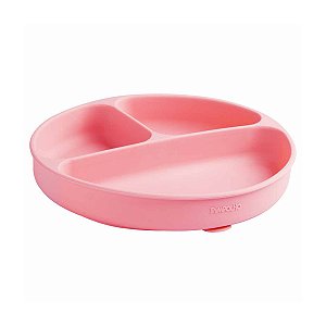 PRATO DIVISORIAS SILICONE PIMPOLHO ROSA