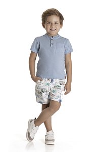 CONJUNTO RANDA MUNDU 10295 AZUL 3 ANOS