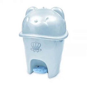 LIXEIRA ADOLETA FOFURA PEROLIZADAAZUL