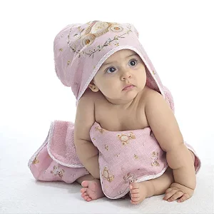 TOALHA FELPA BABY JOY FABULA ROSA