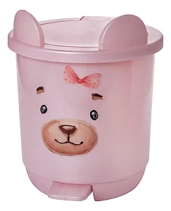 LIXEIRA PLASUTIL DECORA PEDAL - URSA