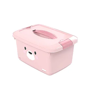 ORGANIZADOR PLASUTIL DECORA - BEAR ROSA