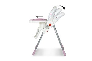 CADEIRA ALIMENTACAO BABY STYLE IMPACTUS PINGOS