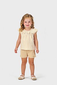 CONJUNTO KIKO E KIKA 14354 OFF WHITE 3 ANOS