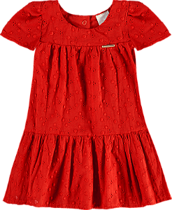 VESTIDO PULLA BULLA 53615 VERMELHO GRANDE