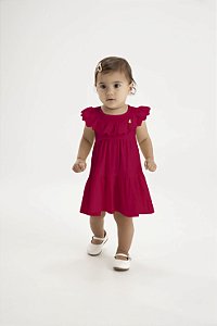 VESTIDO PULLA BULLA 53612 VERMELHO GRANDE