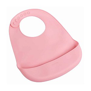 BABADOR SILICONE SOFT PIMPOLHO ROSA