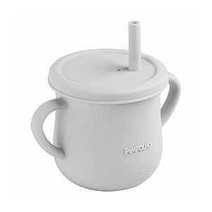 COPO PIMPOLHO SILICONE CINZA