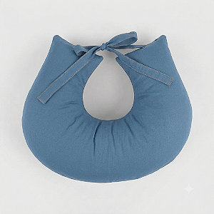 ALMOFADA DE AMAMENTACAO TIQUINHO AZUL JEANS