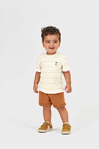 CONJUNTO KIKO E KIKA 14397 OFF WHITE 3 ANOS