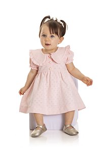 VESTIDO RANDA MUNDU 10622 ROSA GRANDE