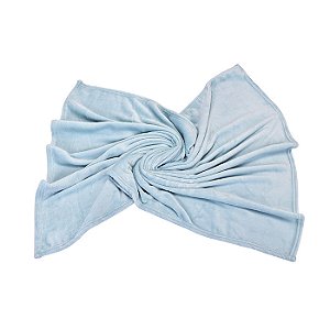 MANTA TRICOT LOUPIOT CORES AZUL BEBE