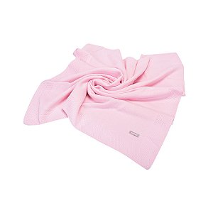 MANTA TRICOT LOUPIOT CORES ROSA