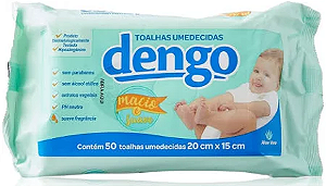 LENCO UMEDECIDO DENGO - 50UNIDADES