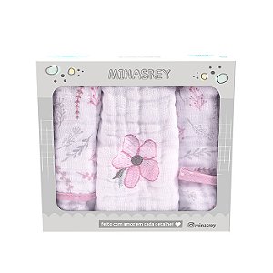 PANINHO DE BOCA SOFT TEMAS CAIXA ROSE