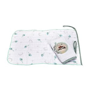 BABETE SOFT MUITO MIMO - 100%ALGODÃO MINIMALISTA COM 2 UNIDADES