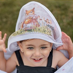 TOALHA SOFT MUITO MIMO 100%ALGODÃO CAPUZ 3 FORROS