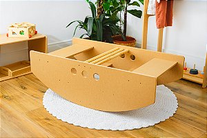 Barco e Balanço Escada Pikler 2 em 1 - Versatilidade e Desenvolvimento Infantil
