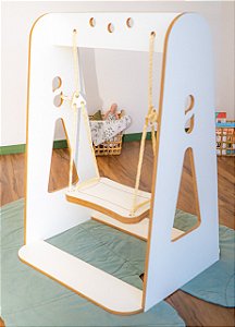 Balanço Infantil Pikler - Desenvolvimento Motor com Sustentabilidade | Linha Nuvem