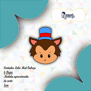 Cortador Cabeça Lobo Mal