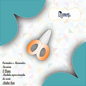 Kit Cortador Tesoura