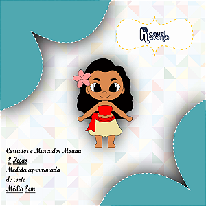 Kit Cortador e Marcador Moana