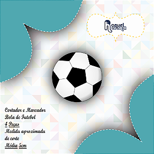 Kit Cortador e Marcador Bola de Futebol