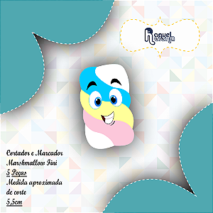 Kit Cortador e Marcador Marshmallow