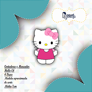 Kit Cortador e Marcador Hello Kitty 04