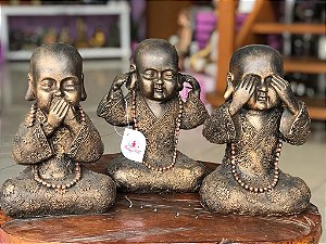 Trio Sabedoria GG (dourado envelhecido)