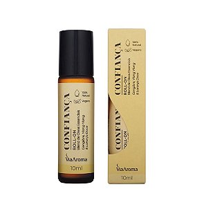 Roll-On Blend Óleos Essenciais Confiança Via Aroma - 10ml