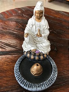 Incensário Kuan Yin (branco)