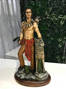 Índio com Lobo G
